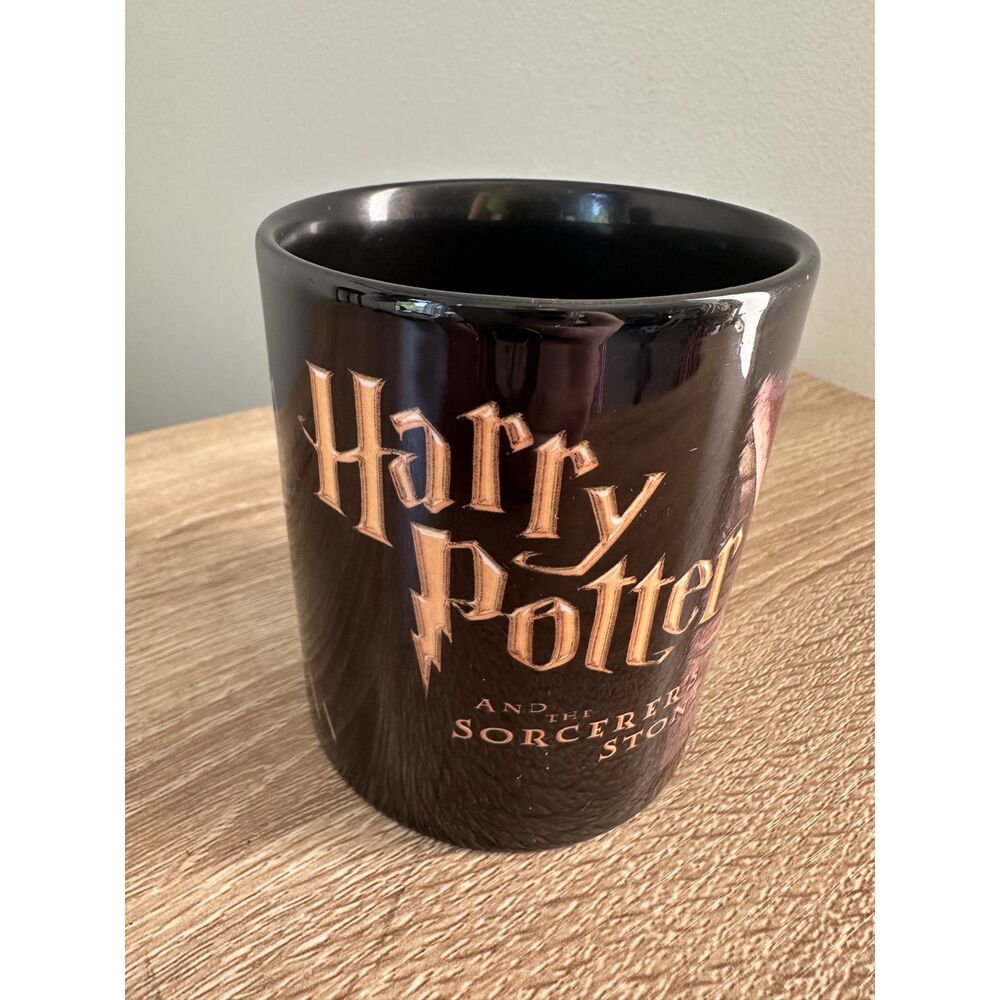 Harry Potter and the Sorcerers Stone Coffee Mug Book Cover Art Invisibility Cup